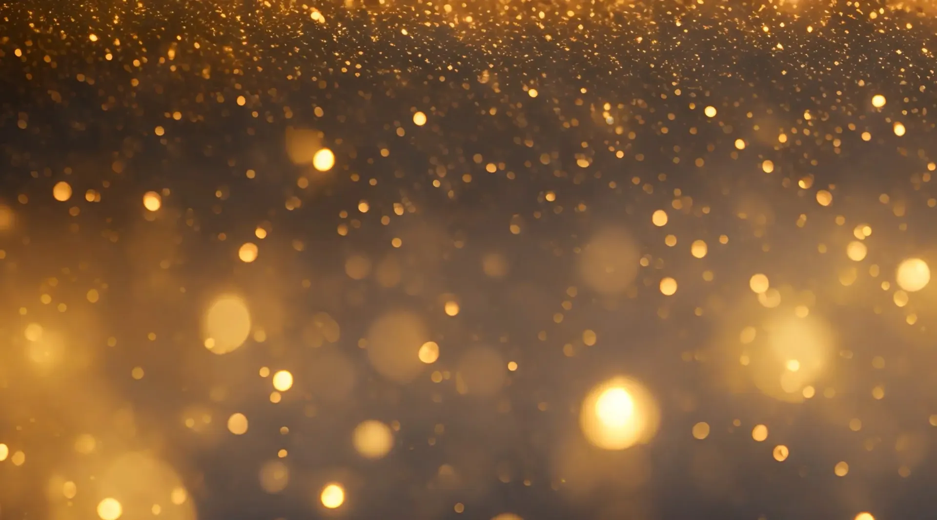 Gleaming Bokeh Particles Overlay